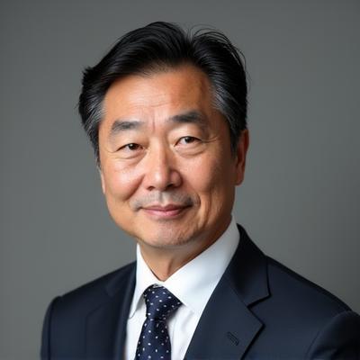 CFO 山本 健二 のプロフェッショナルなポートレート